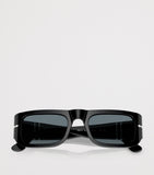 Persol acetate pillow sunglasses with Barberini lenses, UK version