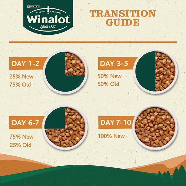 Winalot Meaty Chunks Mixed in Gravy Wet Dog Food    80 x 100g GOODS M&S   