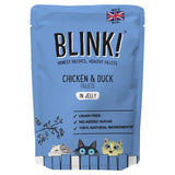 Blink Chicken &amp; Duck Fillets Wet Cat Food Pouch   85g