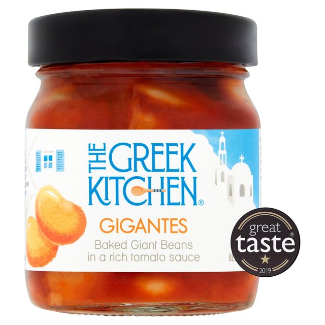 The Greek Kitchen Gigantes Baked Giant Beans in a Tomato Sauce   280g