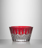Waterford Crystal decorative bowl with diamond wedge design, 13.5cm wide (British brand)