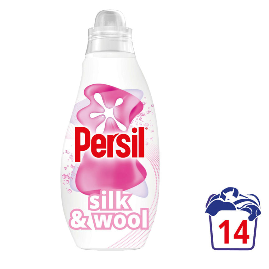 Persil Silk and Wool Washing Liquid 14 washes General Household ASDA   