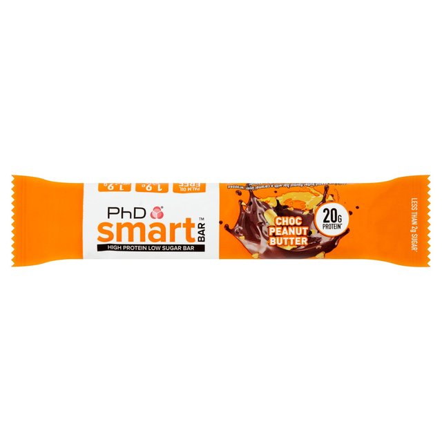 PhD Nutrition Choc Peanut Butter Smart Bar   64g