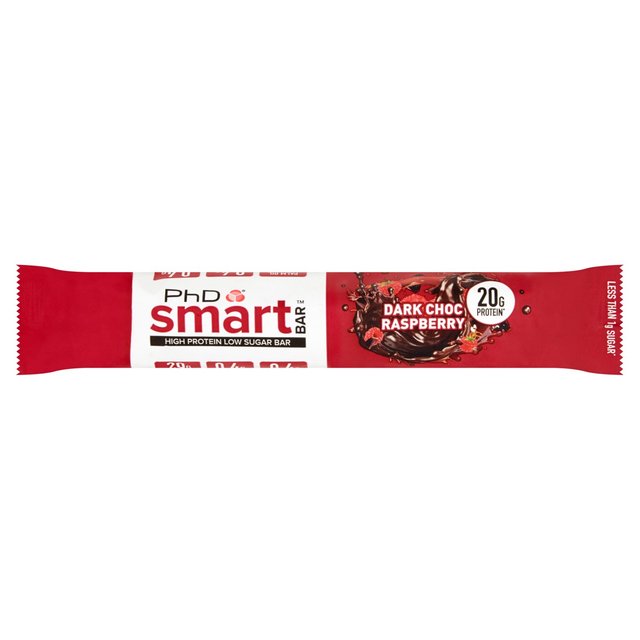 PhD Nutrition Dark Choc Raspberry Smart Bar    64g GOODS M&S   