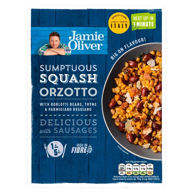 Orzotto Squash Ready to Eat Jamie Oliver   250g GOODS M&S   