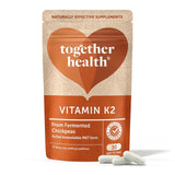 Together Vitamin K2 Natural MK7 Form Fermented Chickpeas    30 per pack GOODS M&S   