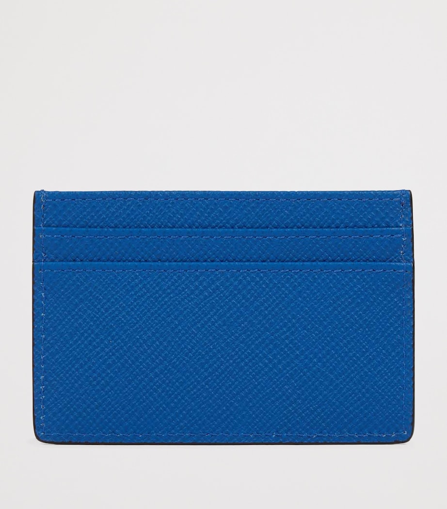 Smythson Panama leather card holder (British brand)