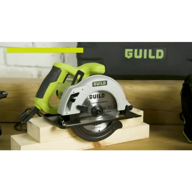 Guild circular saw 1200W 160mm, UK version