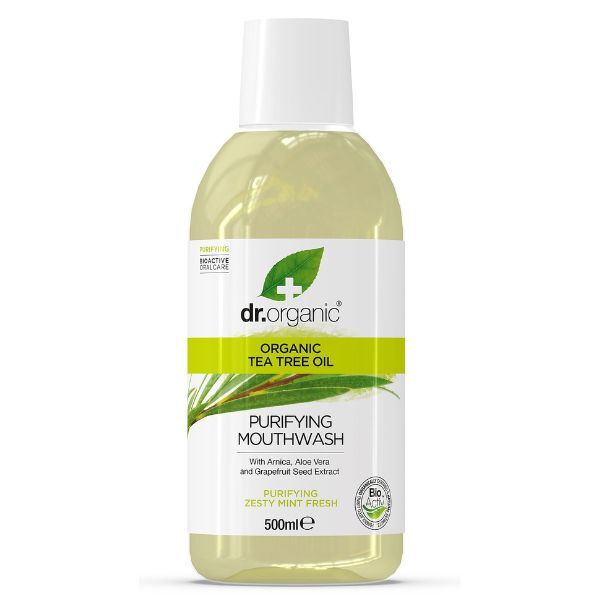 Dr Organic Tea Tree Mouthwash 500ml GOODS Superdrug   