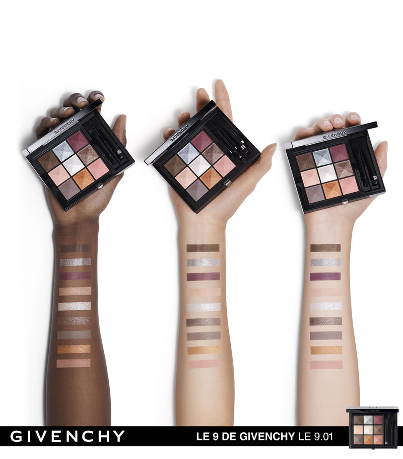 Givenchy Le 9 de Givenchy eyeshadow palette, UK version