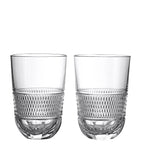 Waterford Copper Coast crystal water glasses (British brand)