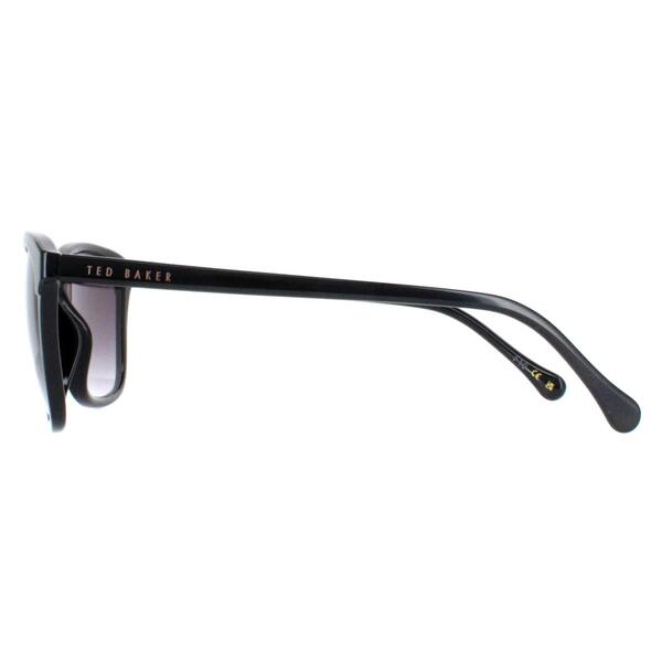 Ted Baker Tari square sunglasses black grey gradient, imported from the UK