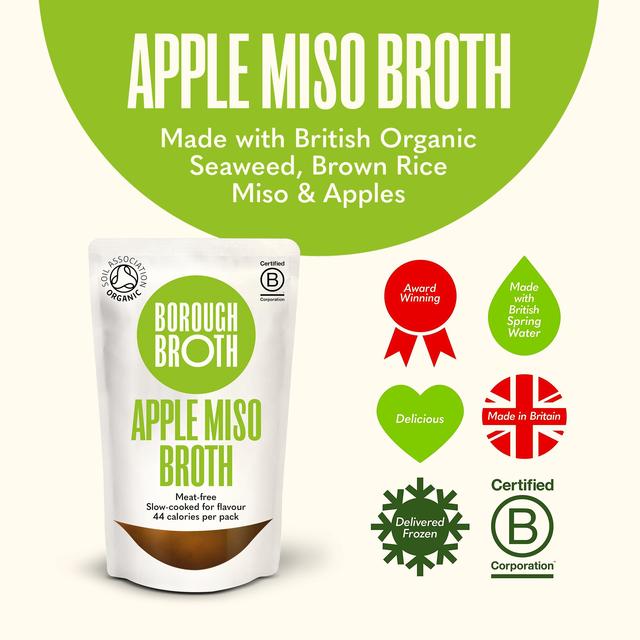 Borough Broth Organic Apple Miso & Seaweed Broth   324g GOODS M&S   