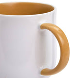 Habitat Riko set of 4 white stoneware mugs 401ml, UK version