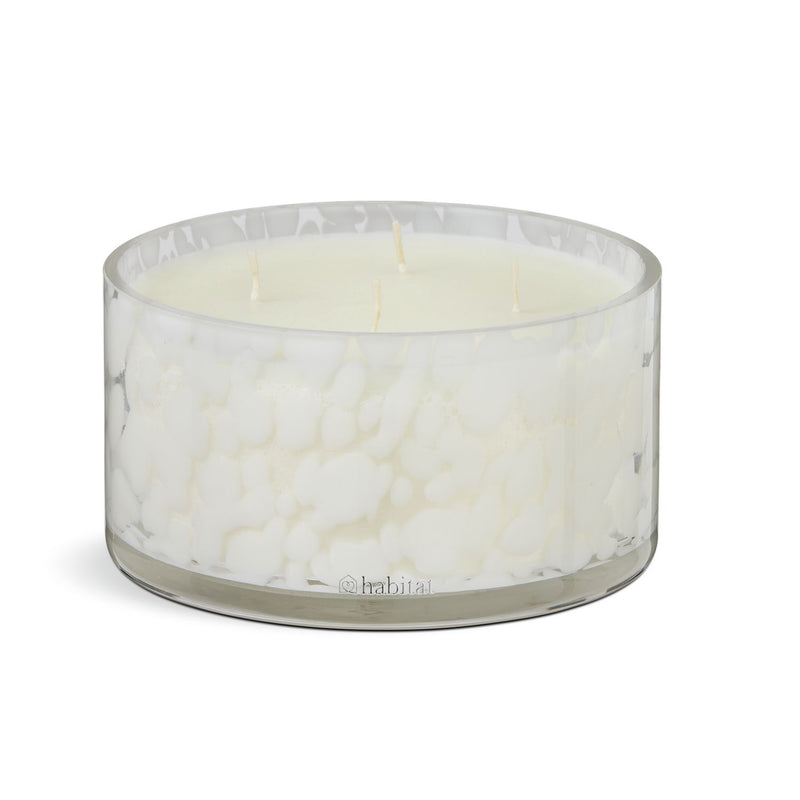 Habitat XL confetti candle in geranium and pear - (British brand)