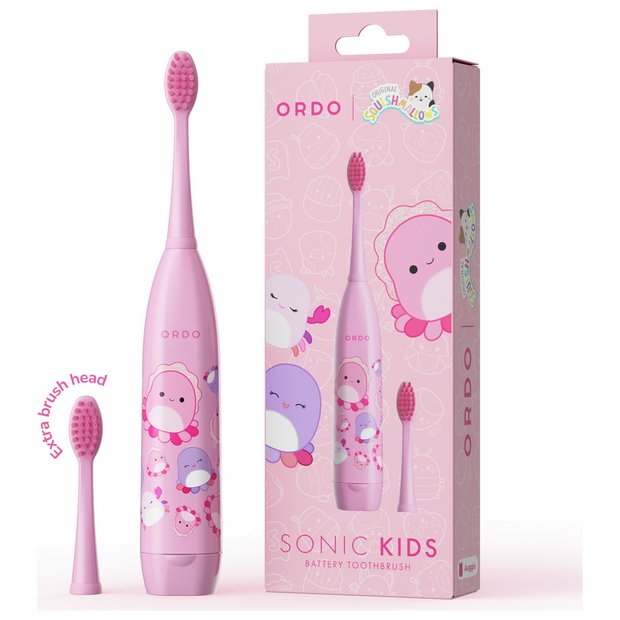 Ordo Squishmallows Auggie sonic kids toothbrush - British product