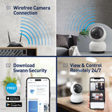 Swann EVO 2K Pan & Tilt indoor security camera - British product