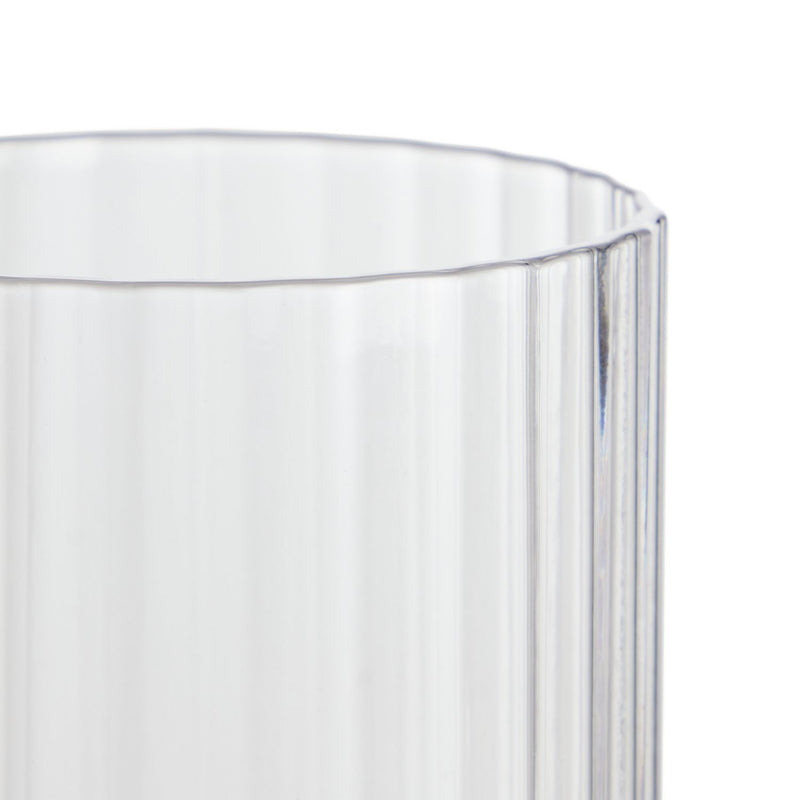 Habitat ribbed wine glass set of 4 250ml - British product