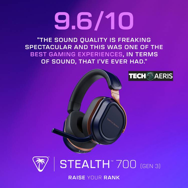 Turtle Beach Stealth 700 wireless headset Cobalt, UK version