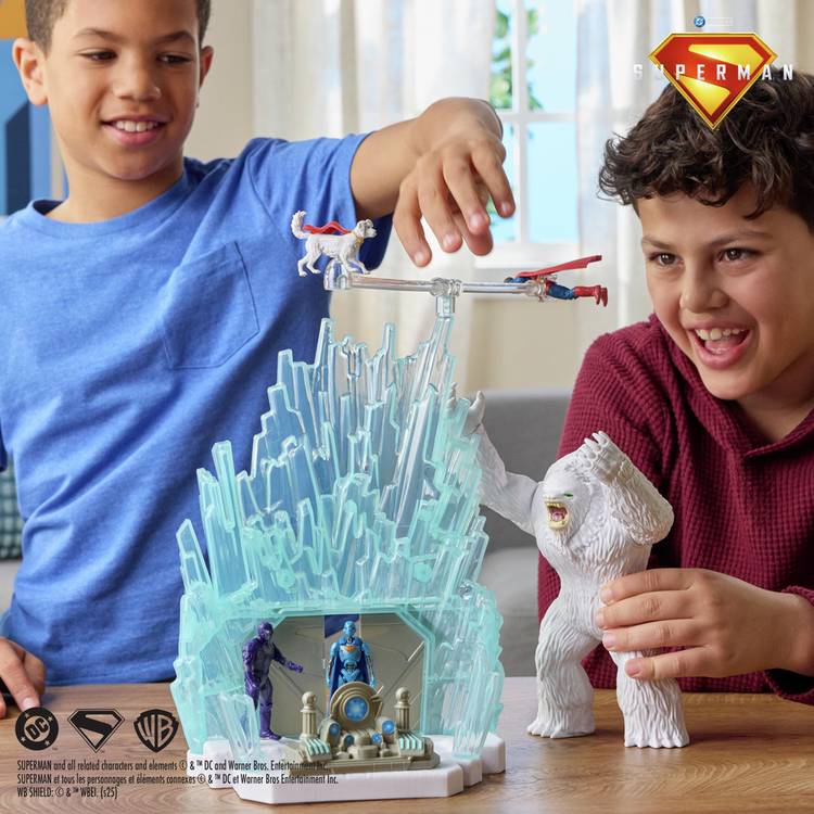 DC Comics Superman Fortress of Solitude playset - British product