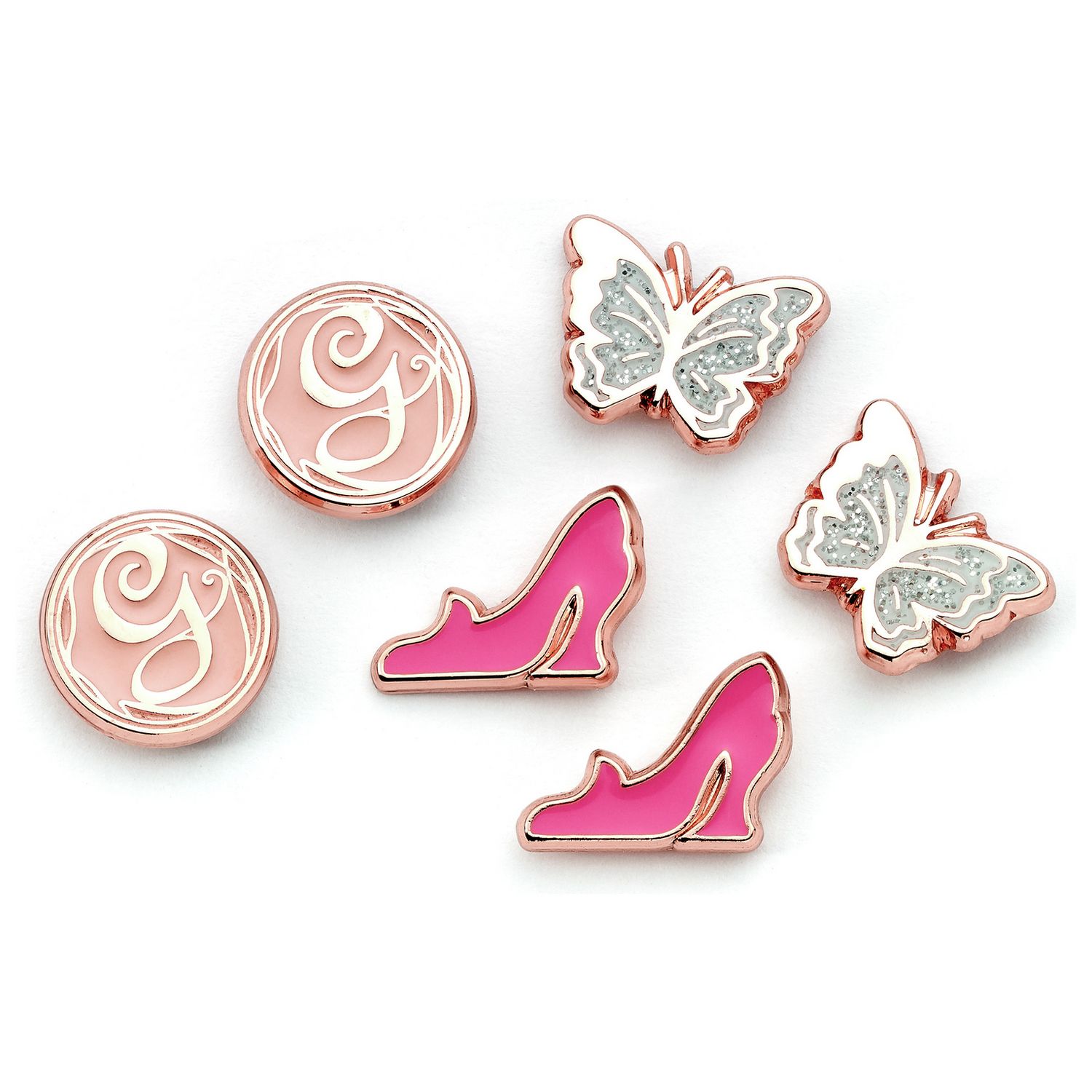 Wicked Glinda stud earrings set rose gold UK version