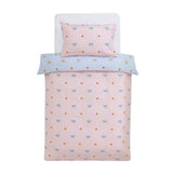 Argos Home bee gingham toddler bedding set, imported from the UK