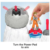 Imaginext Star Wars Rebel Base Cannon toy with Luke Skywalker key, UK version