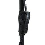 Argos Home black floor lamp 178cm tall, imported from the UK
