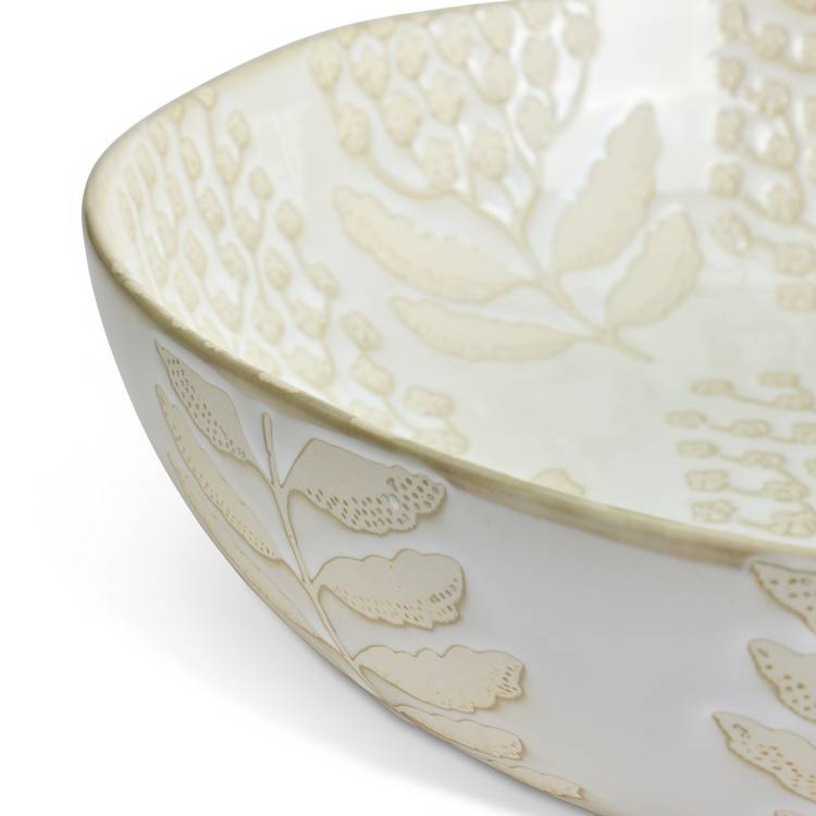 Habitat Bellis stoneware serving bowl 30.5cm, imported from the UK