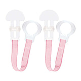 MAM Soother Clip Double Pack Plain - Pink GOODS Boots   