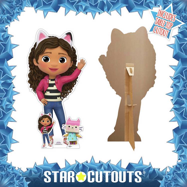 Star Cutouts Gabby waving cardboard cutout H96cm, UK version