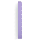 Habitat lilac wavy wall shelf with three shelves (British brand)