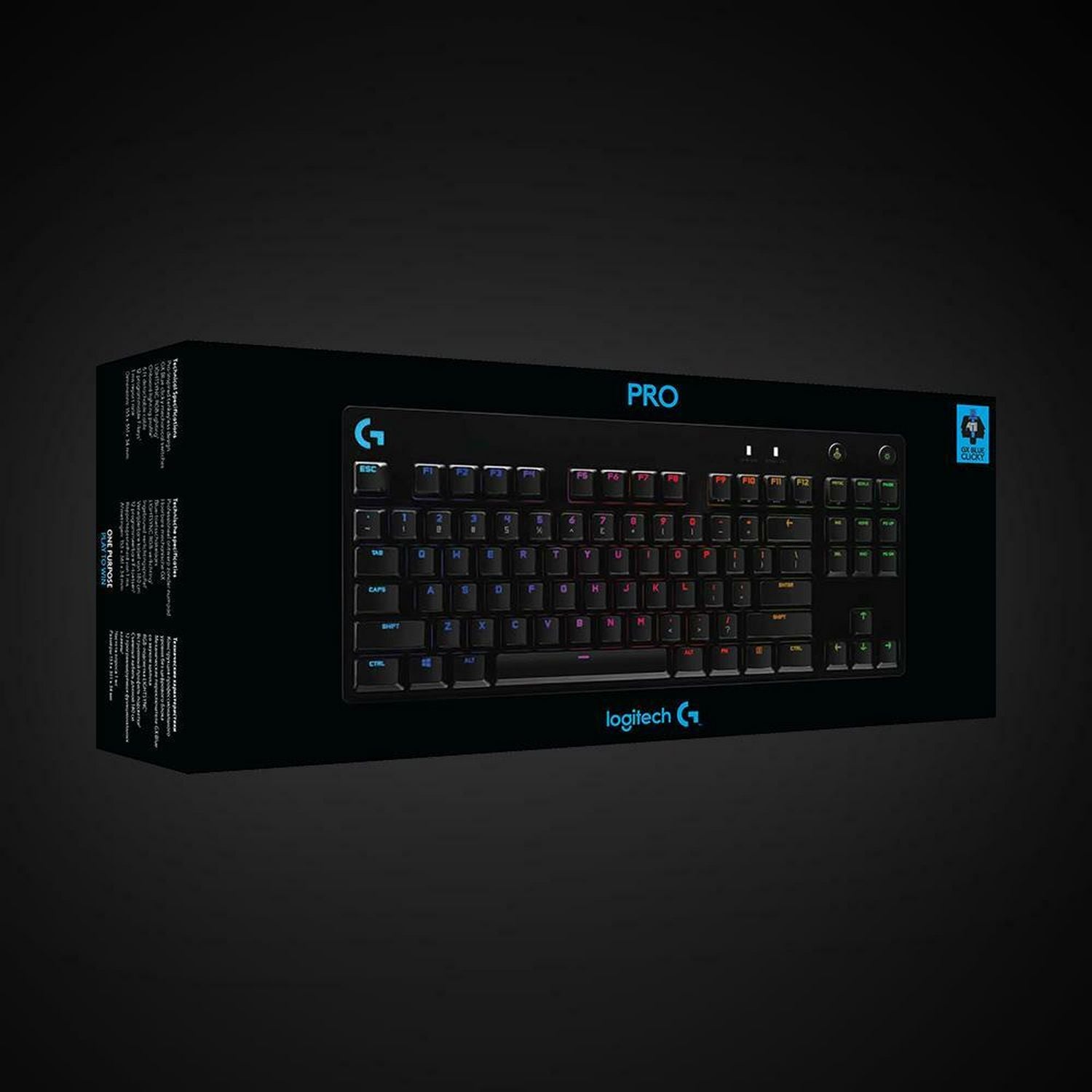Logitech G Pro tenkeyless gaming keyboard wired, imported from the UK