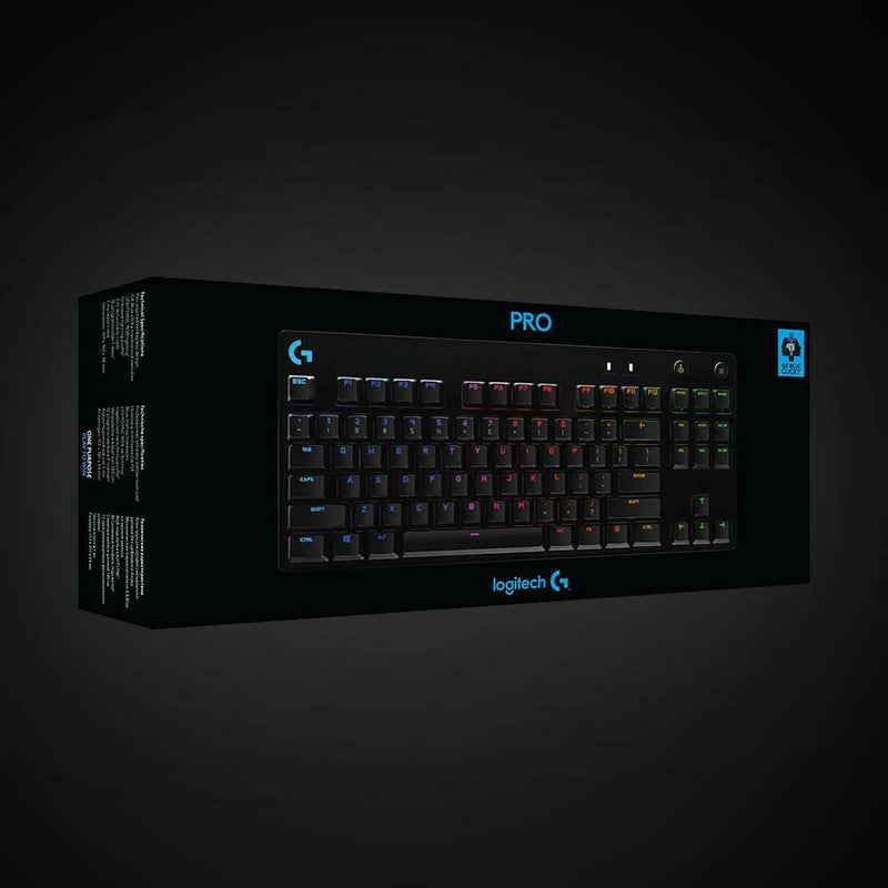 Logitech G Pro tenkeyless gaming keyboard wired, imported from the UK
