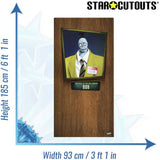 Beetlejuice Bob stand-in cardboard cutout 185cm - British product