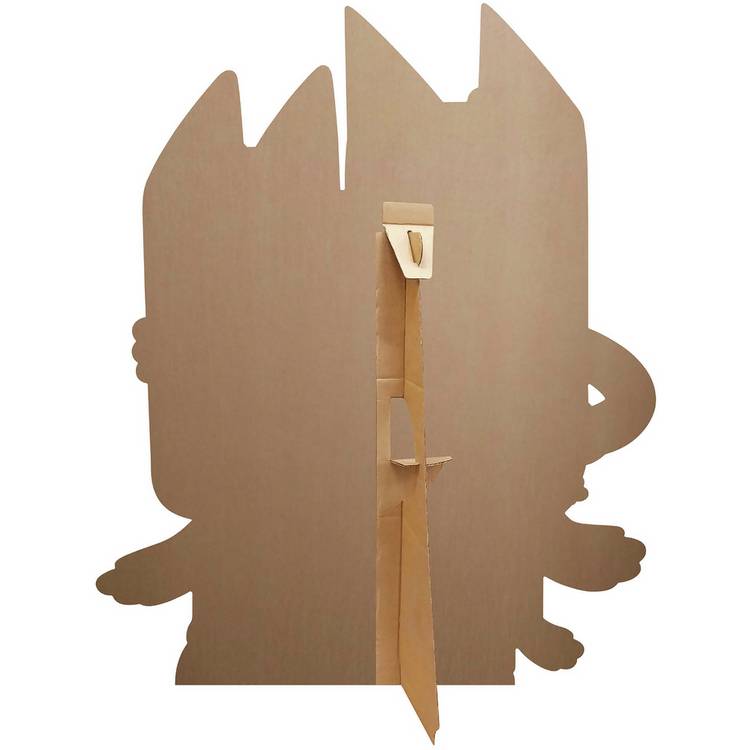 Bluey Heeler Family cardboard cutout - British product