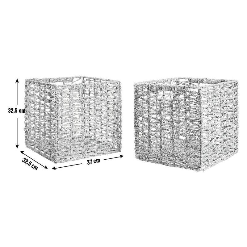 Habitat set of 2 seagrass storage boxes, UK version