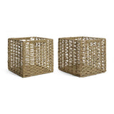 Habitat set of 2 seagrass storage boxes, UK version