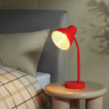 Argos Home desk lamp in red with flexible neck (British brand)