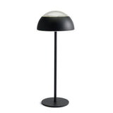 Habitat solar table lamp black metal 34cm (British brand)
