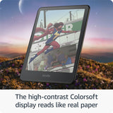 Amazon Kindle Colorsoft 7 inch e-reader 16GB black (British brand)