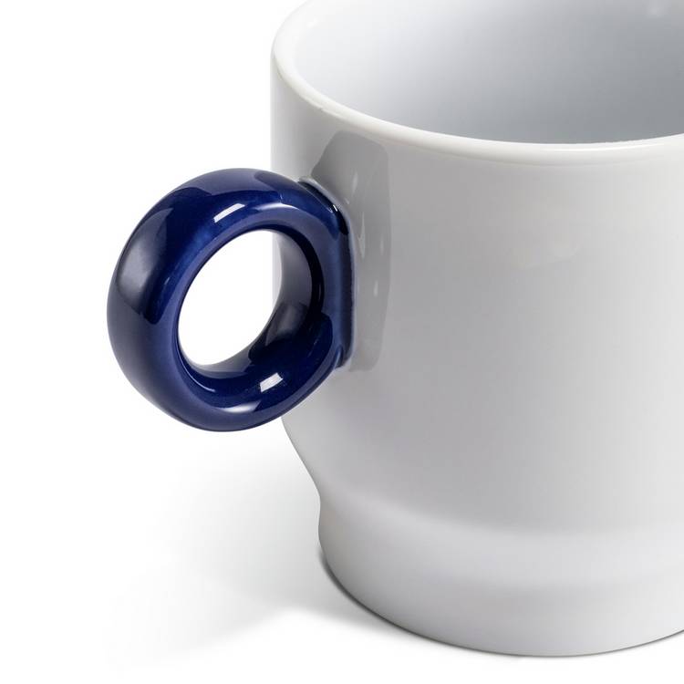 Sebastian Conran blue coffee cups set of 4 - British product