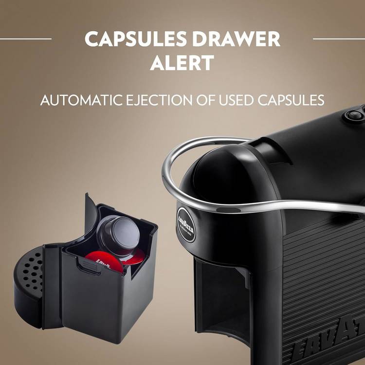 Lavazza Jolie Evo pod coffee machine black - British product