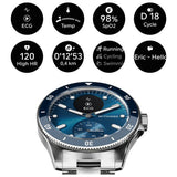 Withings ScanWatch Nova smartwatch 42mm blue - British product
