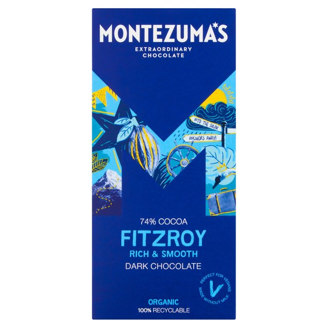 Montezuma's Fitzroy Dark Chocolate Bar   90g GOODS M&S   