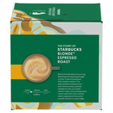 STARBUCKS Blonde Espresso Roast Coffee Pods by NESCAFE Dolce Gusto   12 per pack GOODS M&S   