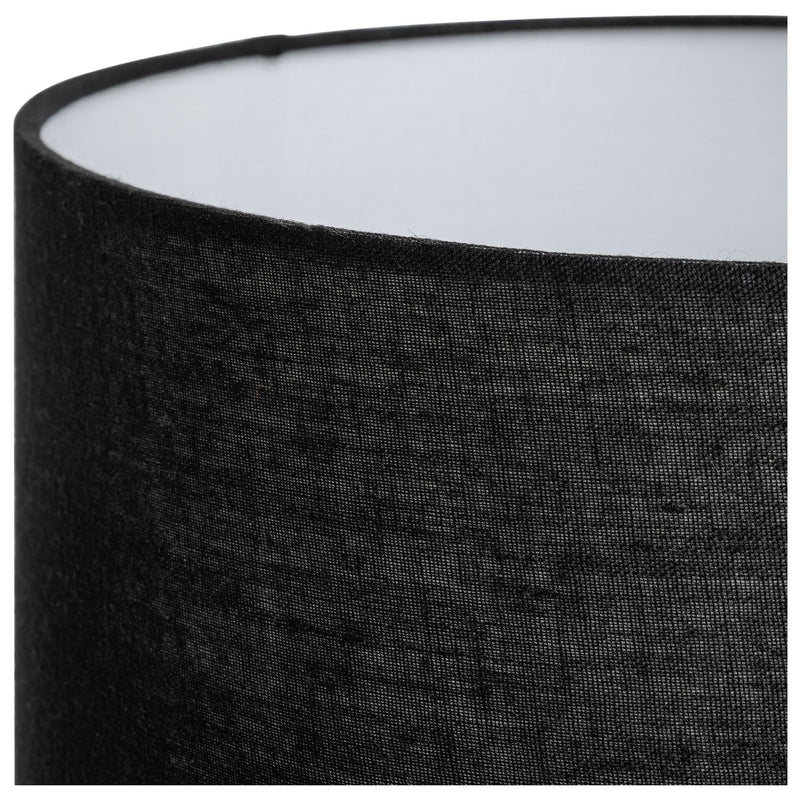Argos Home Lyle Wooden 46cm Tripod Table Lamp - Black