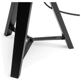 Argos Home Lyle Wooden 46cm Tripod Table Lamp - Black