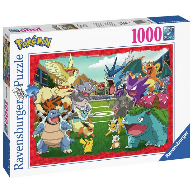 Ravensburger Pokémon Showdown jigsaw puzzle 1000 pieces (British brand)