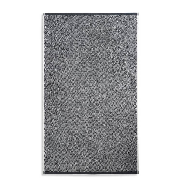 Habitat black marl bath towel 130x70cm (British brand)